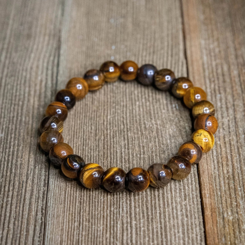 Natural crystal bracelet with healing stones