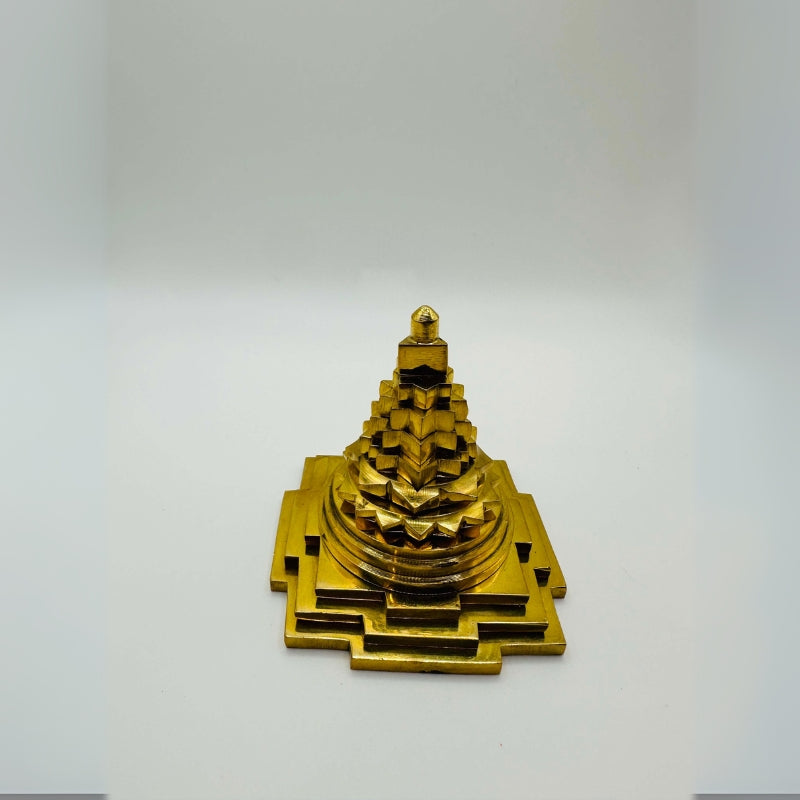 Energized Meru Shree Yantra Pyramid for Vastu and Prosperity