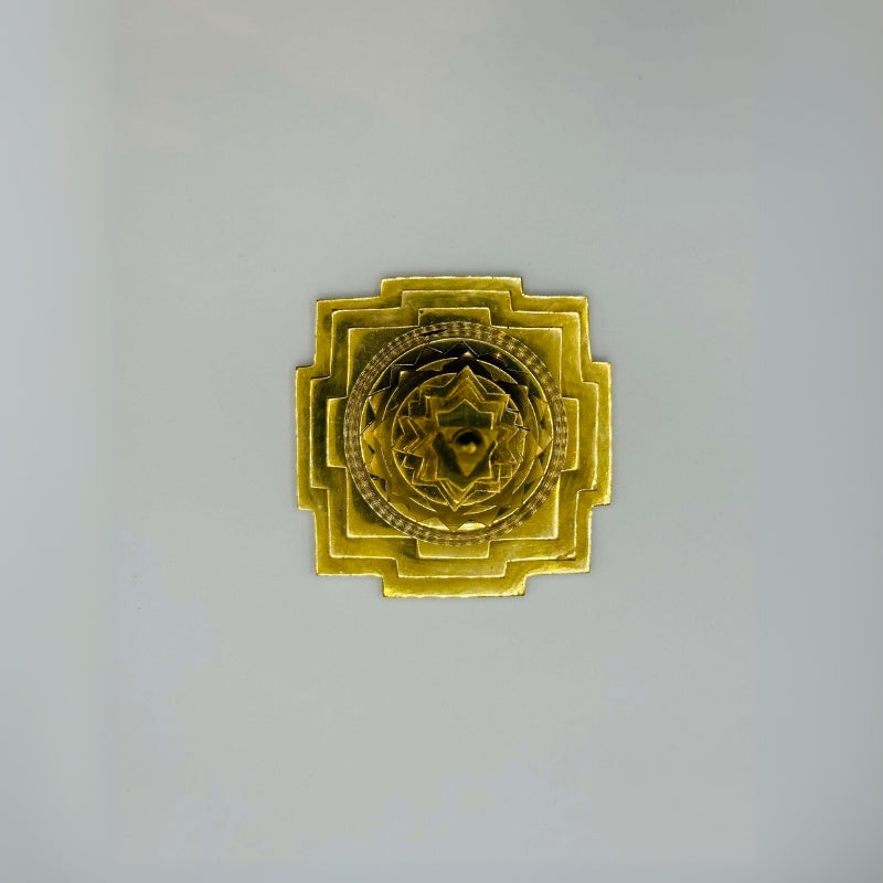 Powerful Energized Shree Yantra Pyramid for Wealth and Harmony