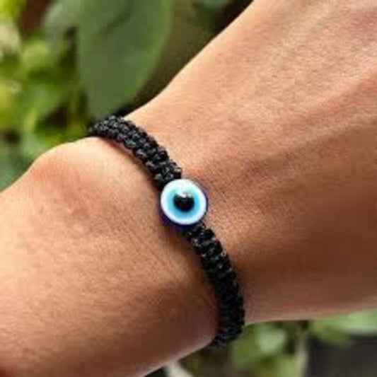 Evil Eye Black Thread Bracelet for Protection and Style
