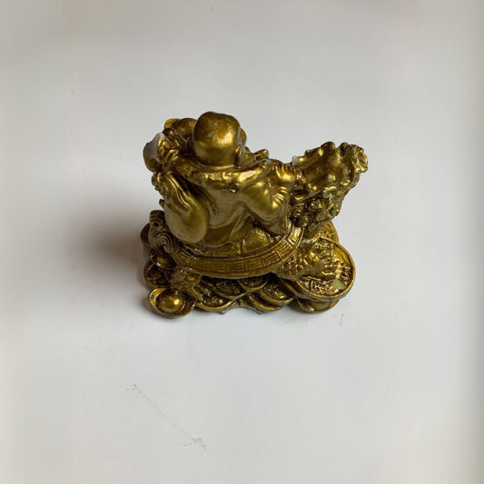 Laughing Buddha with Pot Belly and Joyful Expression