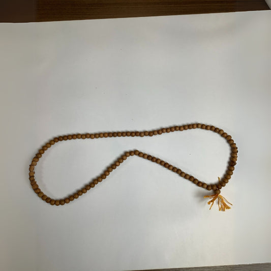 Hand-knotted red coral mala for spiritual use