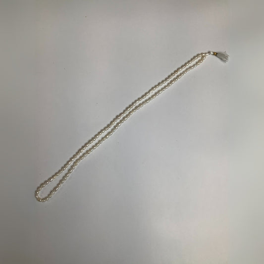 White Moti Mala for Japa, Grace, and Positive Energy