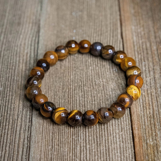 Natural crystal bracelet with healing stones