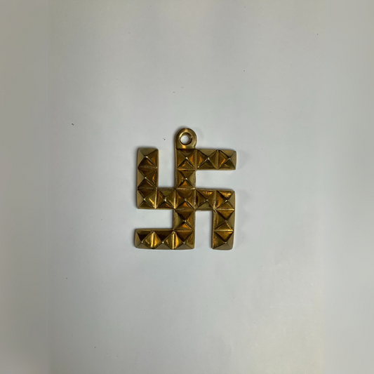 Energy Shield Swastik Pyramid Yantra for Vastu Protection