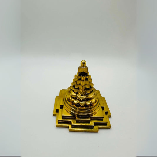 Energized Meru Shree Yantra Pyramid for Vastu and Prosperity