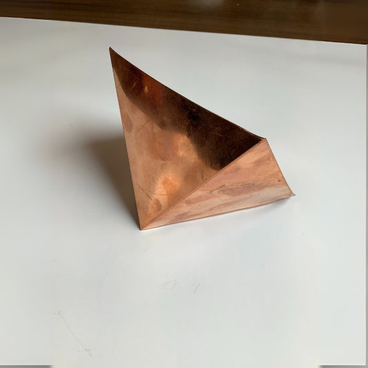 Vastu Energy Pyramid in Pure Copper

